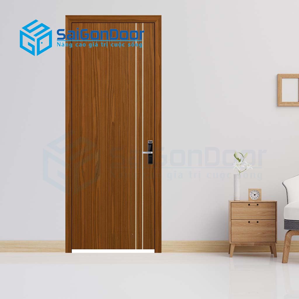 Cửa gỗ nhà tắm MDF Melamine P1R2 Cửa gỗ nhà tắm MDF Melamine P1R2