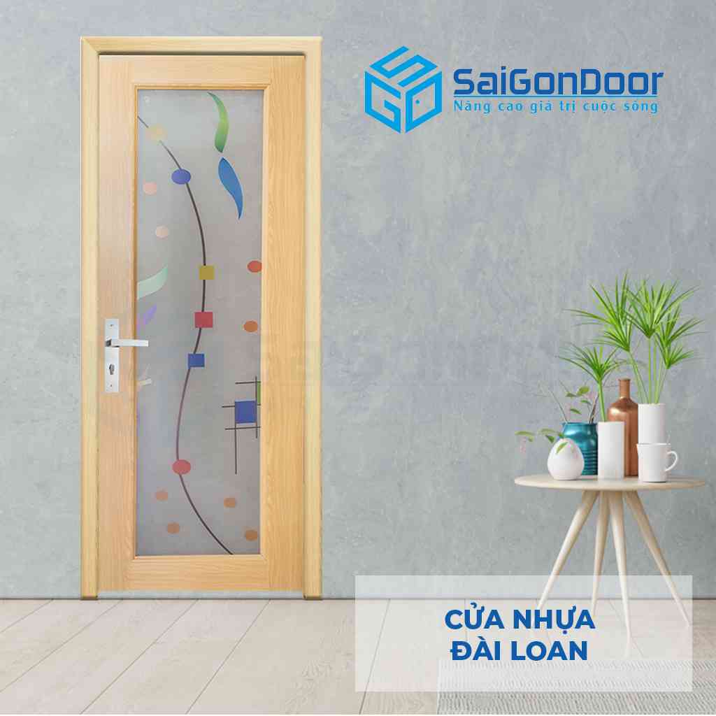 Cửa nhựa Đài Loan giá rẻ YA-80 Cửa nhựa Đài Loan giá rẻ YA-80