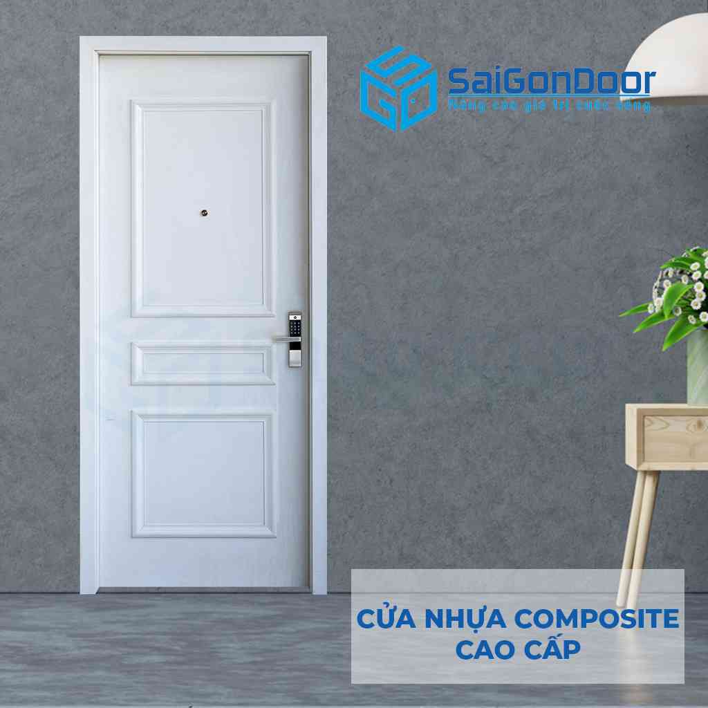 Cửa nhựa composite SGD140-M12 đơn giản Cửa nhựa composite SGD140-M12 đơn giản