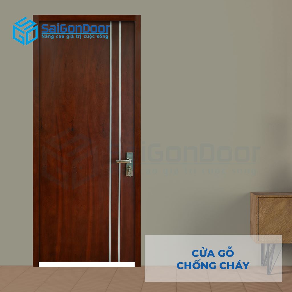 Cửa thoát hiểm MDF Veneer P1R2 Căm xe Cửa thoát hiểm MDF Veneer P1R2 Căm xe