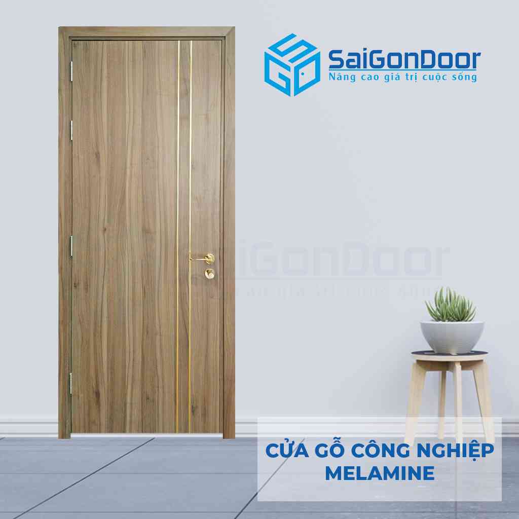 Cửa thông phòng cho chung cư Melamine P1R2 Cửa thông phòng cho chung cư Melamine P1R2