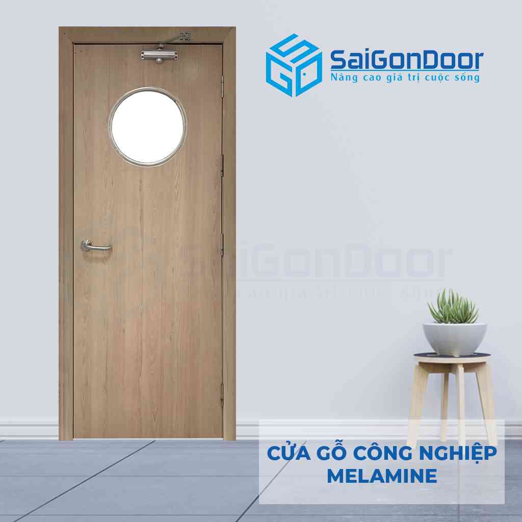 Mẫu cửa công nghiệp SGD Melamine P1G0 Mẫu cửa công nghiệp SGD Melamine P1G0