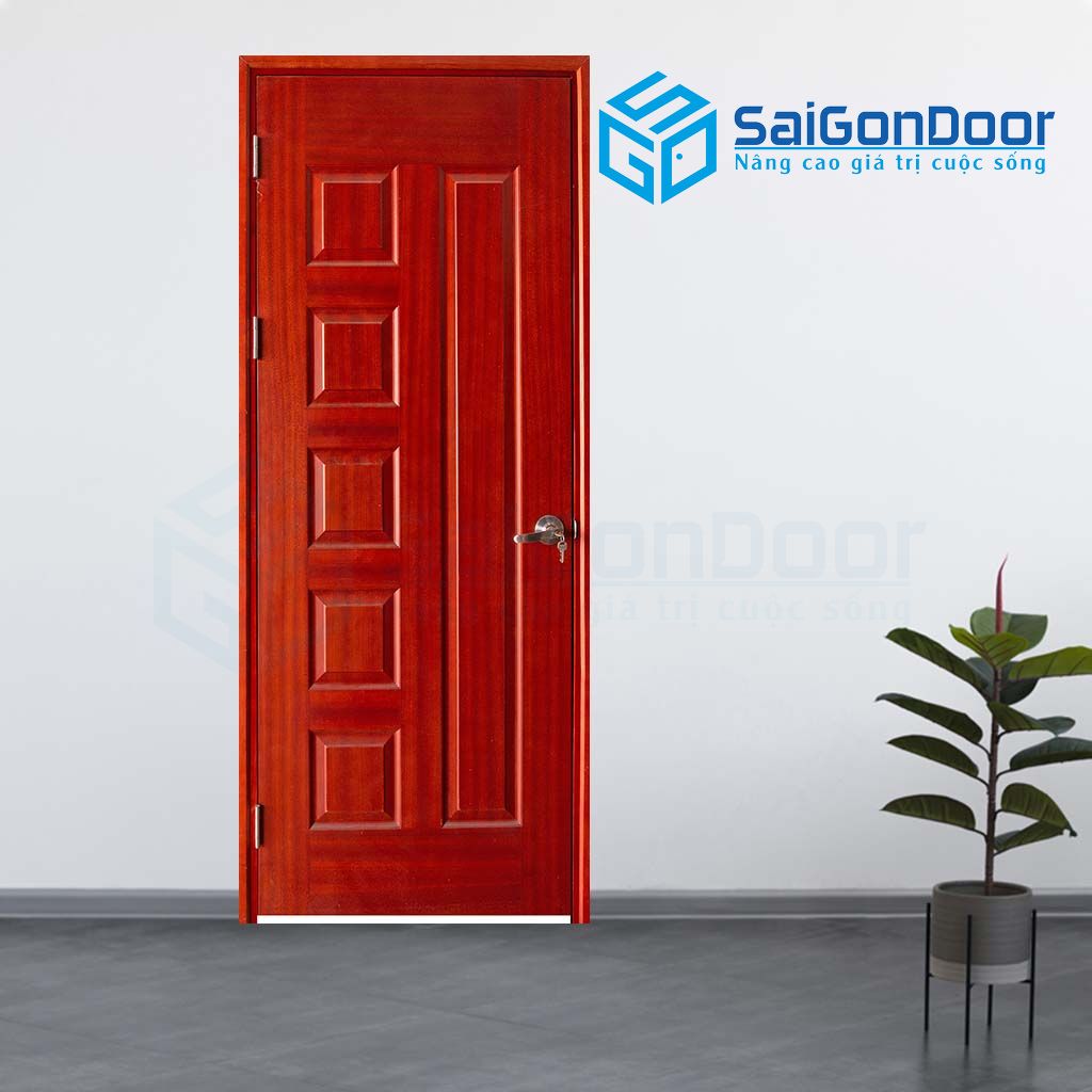 Mẫu cửa gỗ HDF Veneer sang trọng Mẫu cửa gỗ HDF Veneer sang trọng