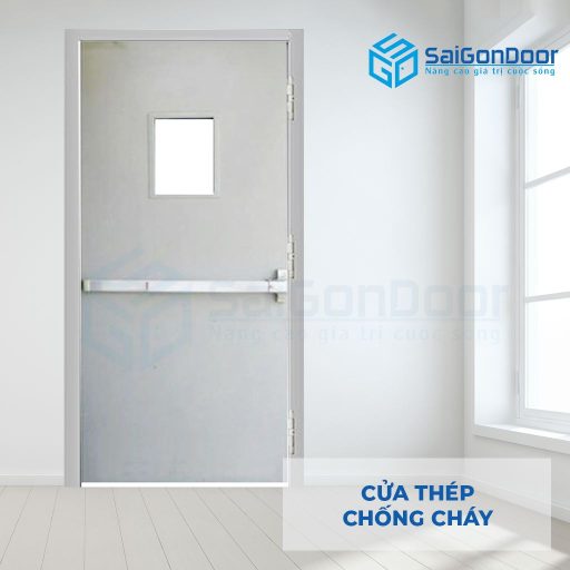Cửa thép chống cháy là gì? 3 Ưu điểm của cửa thép chống cháy 