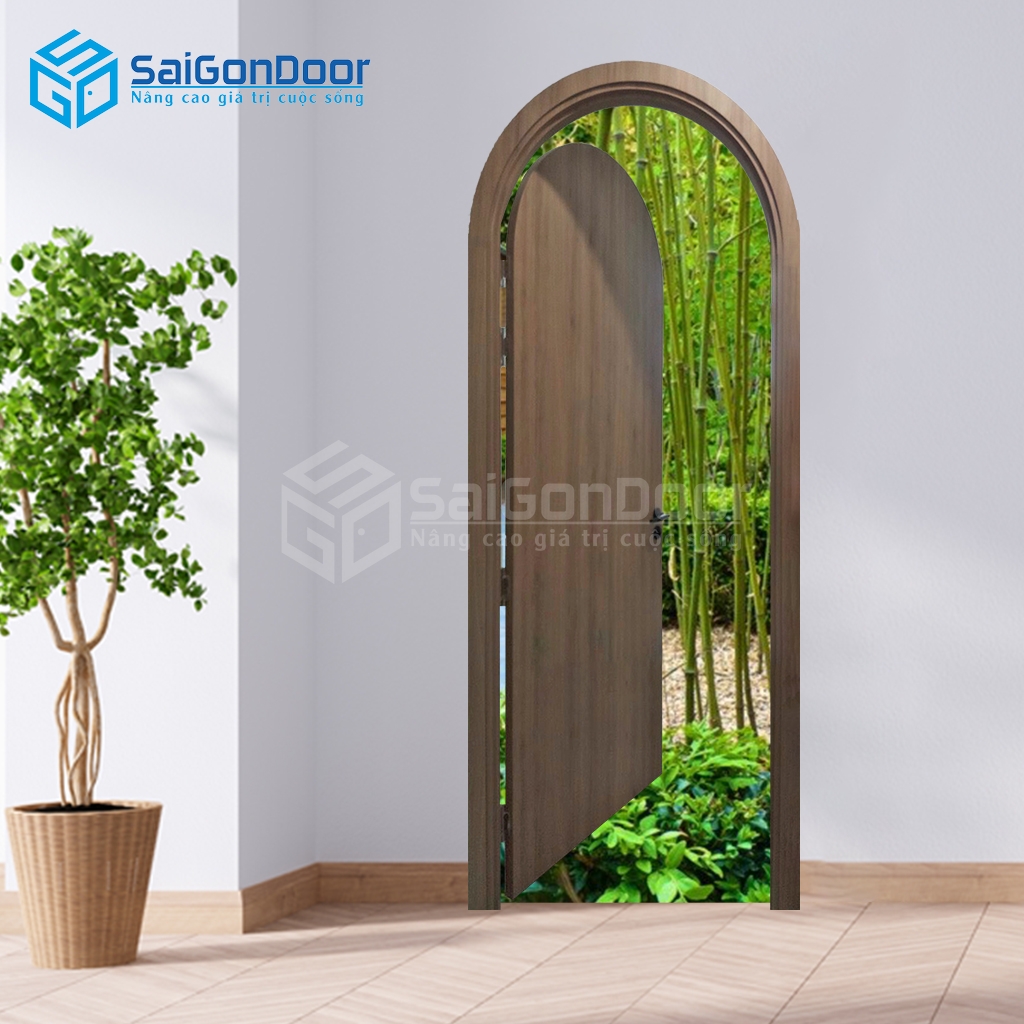 Mẫu cửa vòm 1 cánh Mau cua vom 1 canh
