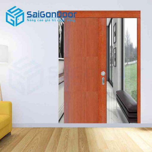 Cửa Lùa Trượt MDF giá rẻ Cửa Lùa Trượt MDF giá rẻ