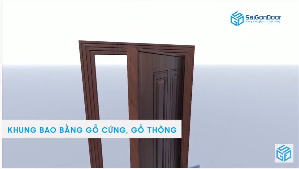 Khung bao được làm bằng gỗ cứng, gỗ thông Khung bao được làm bằng gỗ cứng, gỗ thông