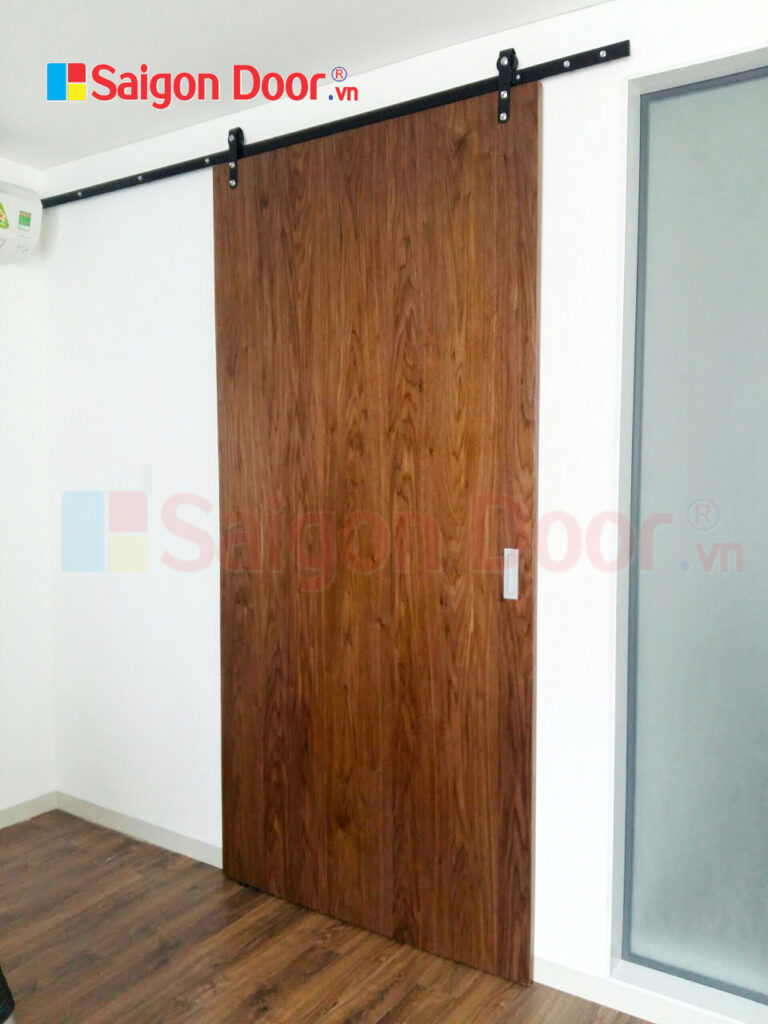 Mẫu cửa lùa dùng thanh ray trượt hở Mẫu cửa lùa dùng thanh ray trượt hở