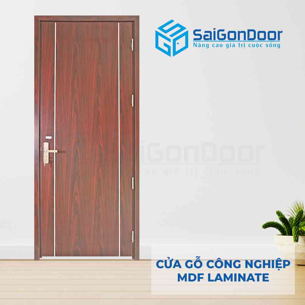 Cửa gỗ MDF lamiante P1R2 giá rẻ