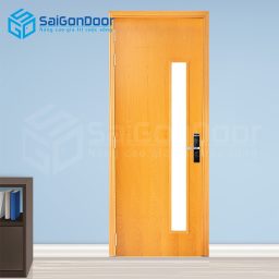 Cửa gỗ chống cháy GCC-MDF veneer P1G1 Sồi