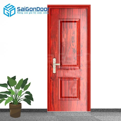 Cửa thép vân gỗ TVG-GS1H12 D