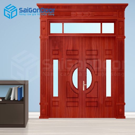Cửa thép vân gỗ TVG-GS4H4K-H4AK. D