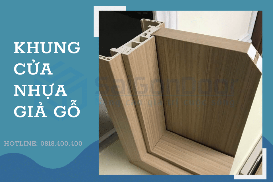 Cửa nhựa vân gỗ tại SaigonDoor sản xuất theo công nghệ hiện đại