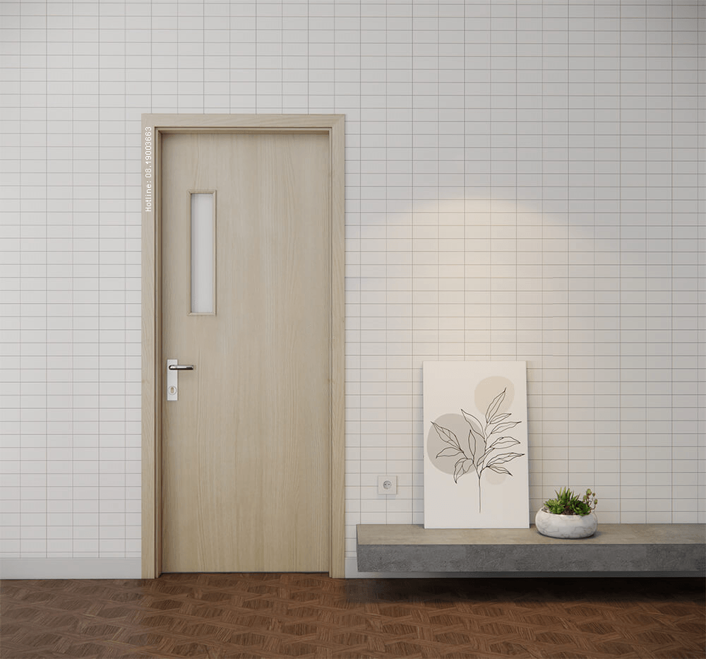 Dùng cửa gỗ composite cho khu vực có độ ẩm cao