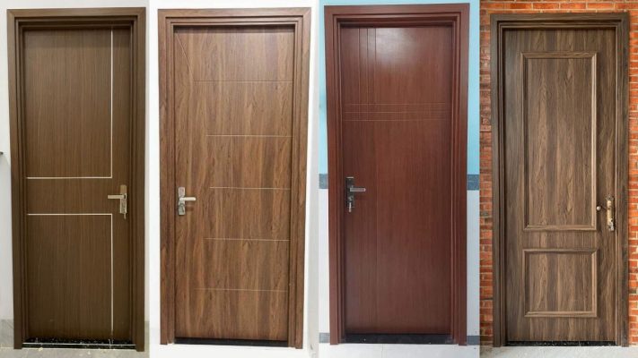Cửa nhựa giả gỗ đa dạng màu sắc và chủng loại