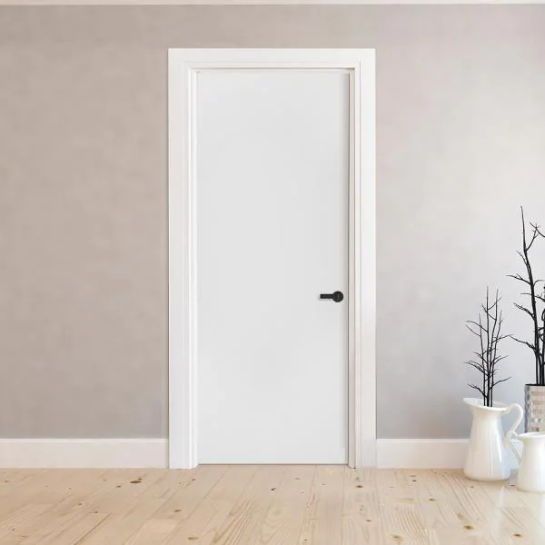 Cửa nhựa giả gỗ ít dùng làm cửa chính