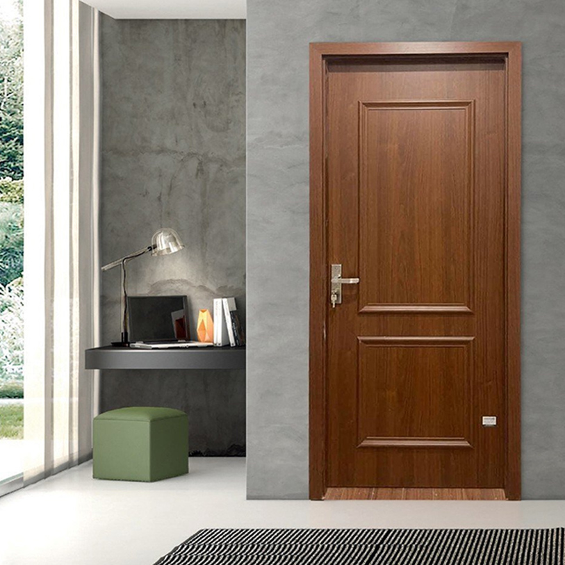 phân biệt cửa panel composite với composite ép tấm Cửa composite phù hợp lắp đặt ở cửa phòng ngủ