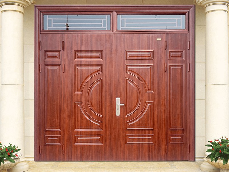nên chọn cửa nhựa composite hay cửa gỗ tự nhiên Cửa gỗ tự nhiên được yêu thích bởi có tính thẩm mỹ cao