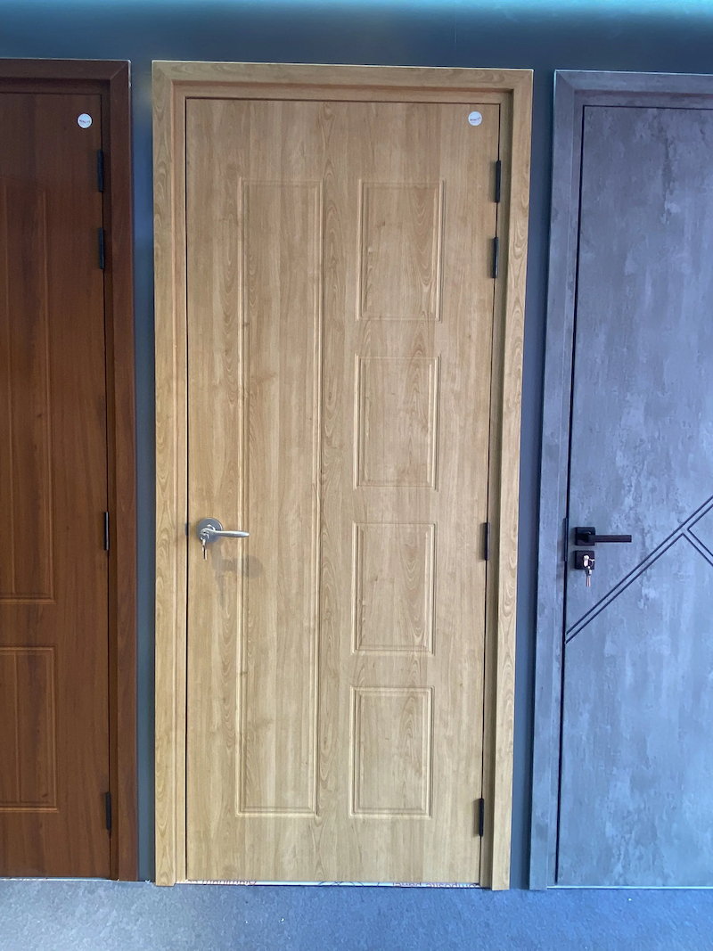 cửa nhựa composite tại Đắk Lắk Mẫu cửa nhựa gỗ Composite Panel liền tấm