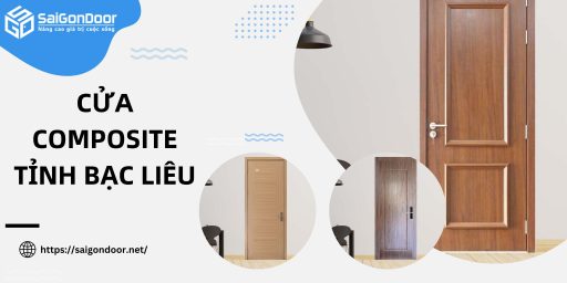 Cửa compoiste tỉnh Bạc Liêu