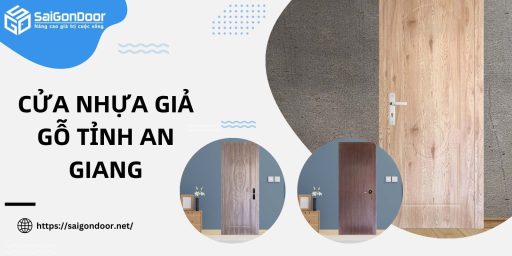 Cửa nhựa giả gỗ tỉnh An Giang