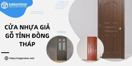 Cửa nhựa giả gỗ tỉnh Đồng Tháp