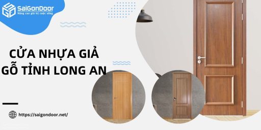 Cửa nhựa giả gỗ tỉnh Long An