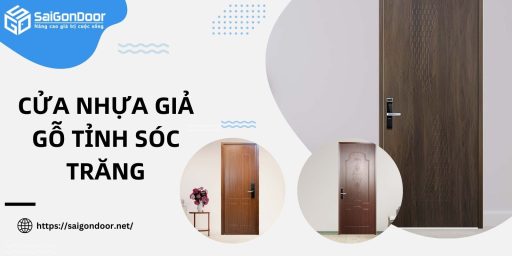 Cửa nhựa giả gỗ tỉnh Sóc Trăng