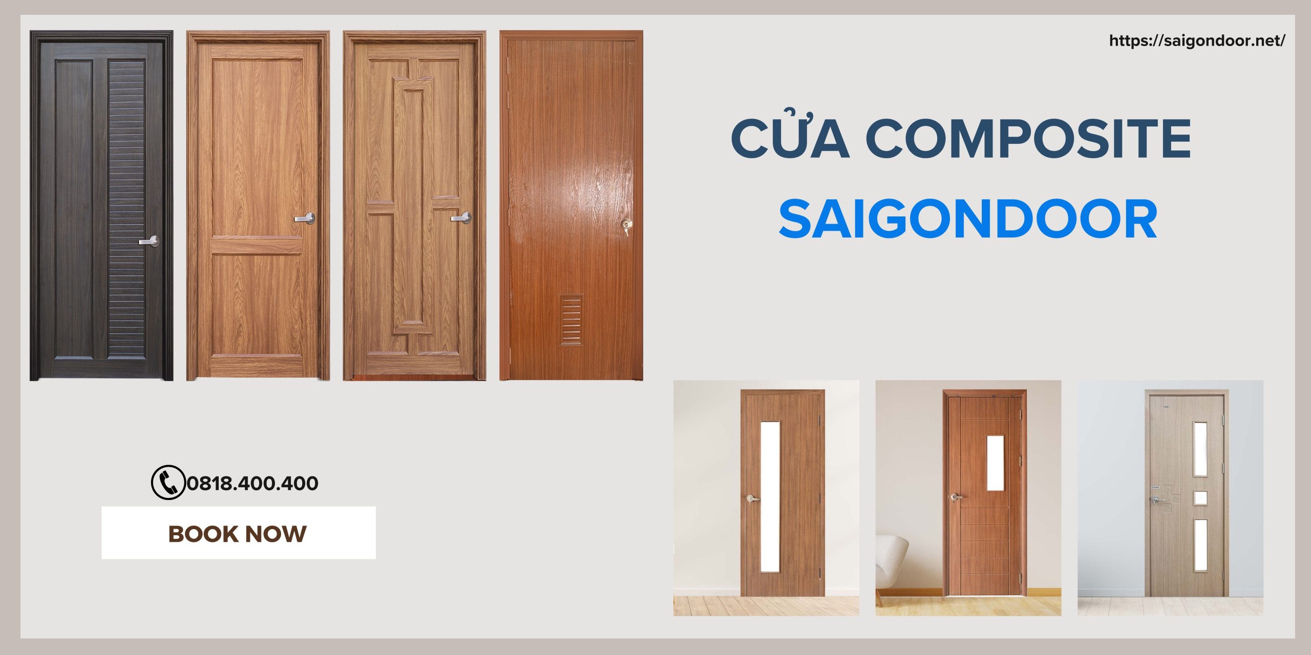 Địa chỉ mua cửa composite uy tín hiện nay
