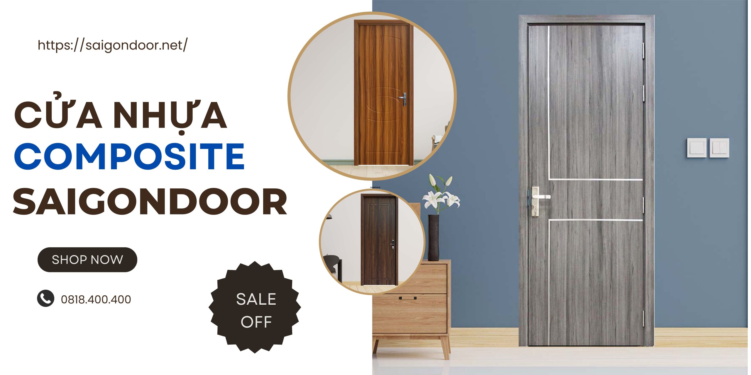Mẫu cửa composite Hàn Quốc được yêu thích