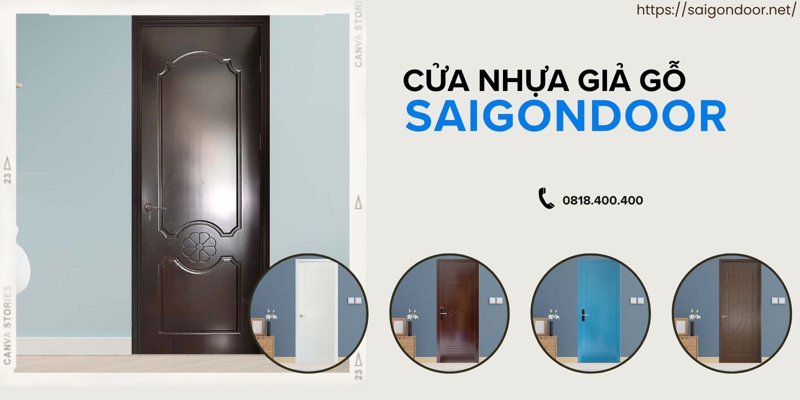 Mẫu cửa Luxury cao cấp và sang trọng 