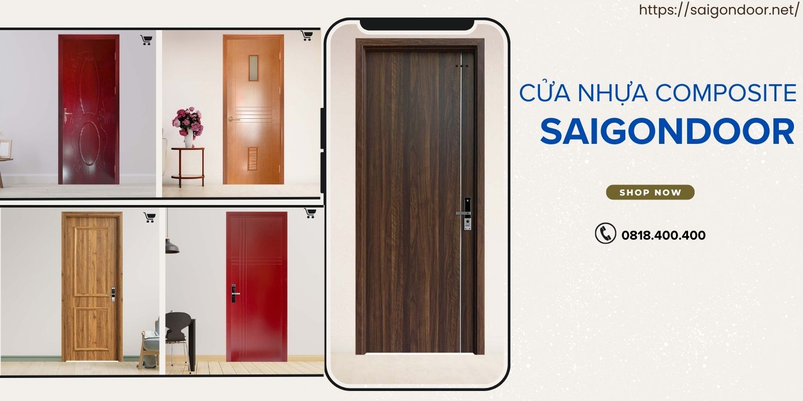 Xu hướng lựa chọn cửa gỗ nhựa tỉnh Bình Dương