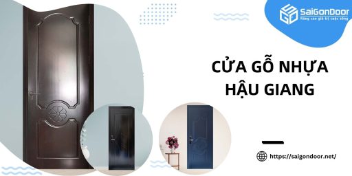 Cửa gỗ nhựa Hậu Giang