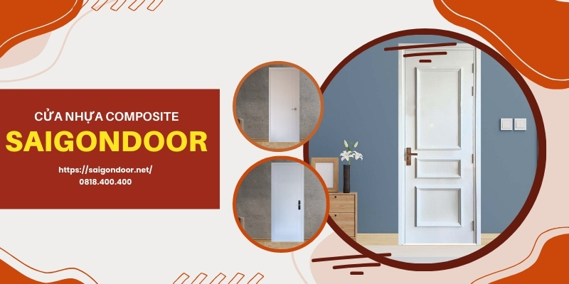 Địa chỉ mua cửa gỗ nhựa Tiền Giang màu trắng chất lượng