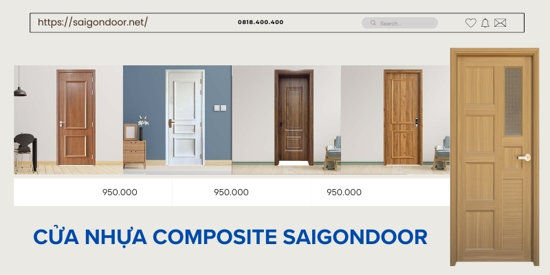 Nên lắp đặt cửa gỗ nhựa Long An đúng vị trí