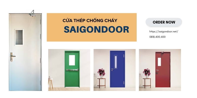 Lựa chọn địa chỉ mua cửa thép chống cháy uy tín 