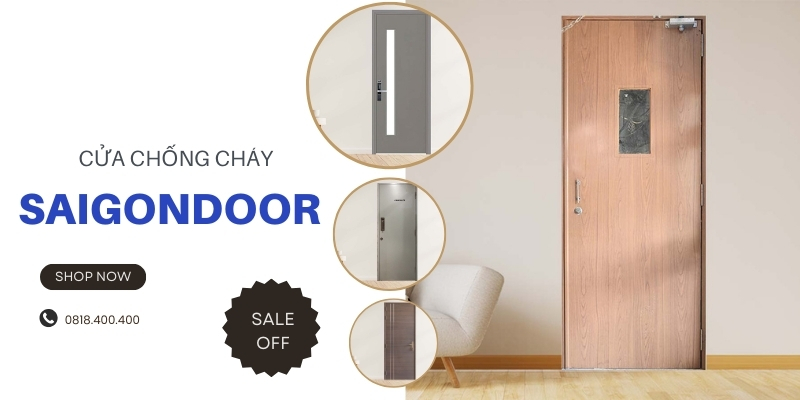 Lắp đặt cửa chống cháy cho nhà ở, chung cư