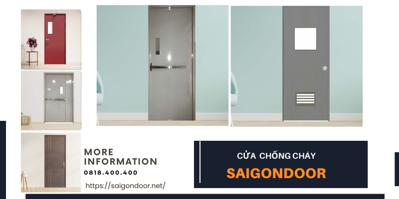 Đặc điểm chung của mẫu cửa chống cháy Hậu Giang