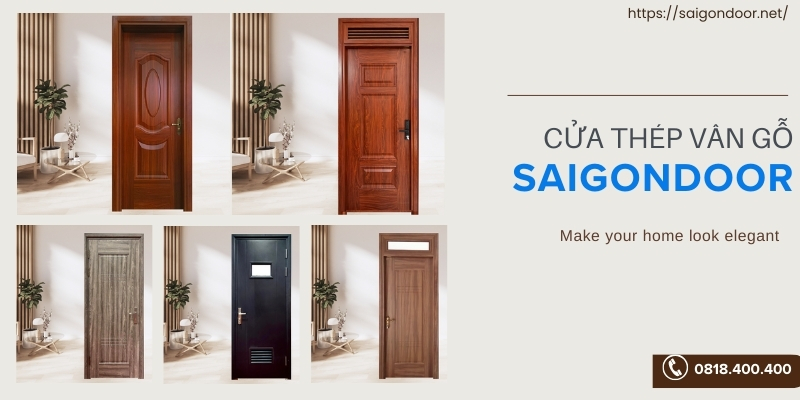 Bảng báo giá cửa thép vân gỗ Bà Rịa Vũng Tàu mới nhất