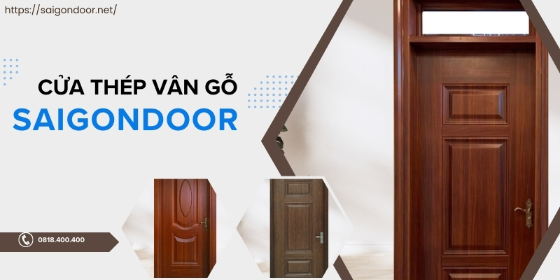 Bảng giá cửa thép vân gỗ Đồng Tháp mới nhất