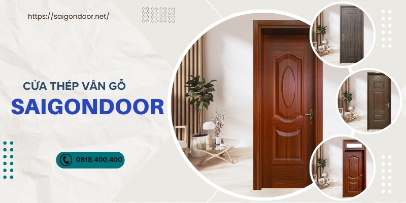 Báo giá cửa thép vân gỗ TP. Hồ Chí Minh giá tốt hiện nay 