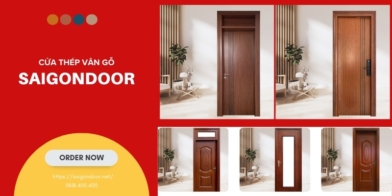 Chi phí lắp đặt và phụ kiện cửa thép vân gỗ