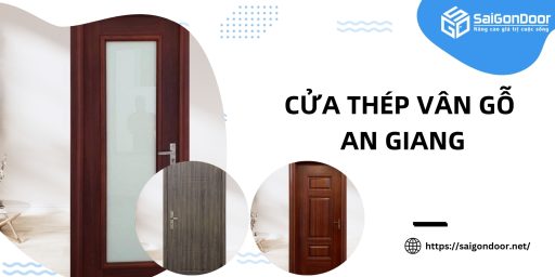 Cửa thép vân gỗ An Giang