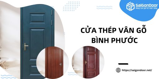 Cửa Thép Vân Gỗ Bình Phước