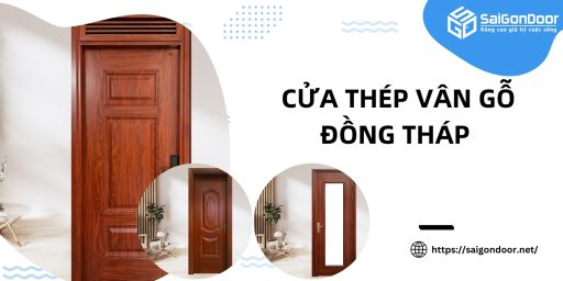 cửa thép vân gỗ Đồng Tháp