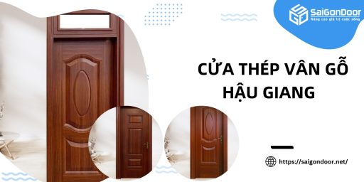 Cửa Thép Vân Gỗ Hậu Giang
