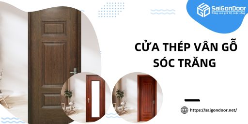Cửa Thép Vân Gỗ Sóc Trăng