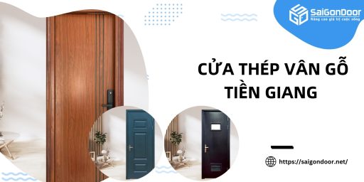 cửa thép vân gỗ Tiền Giang 