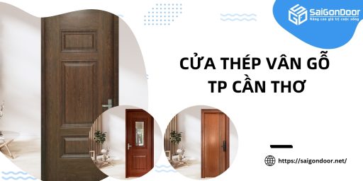Cửa Thép Vân Gỗ TP Cần Thơ