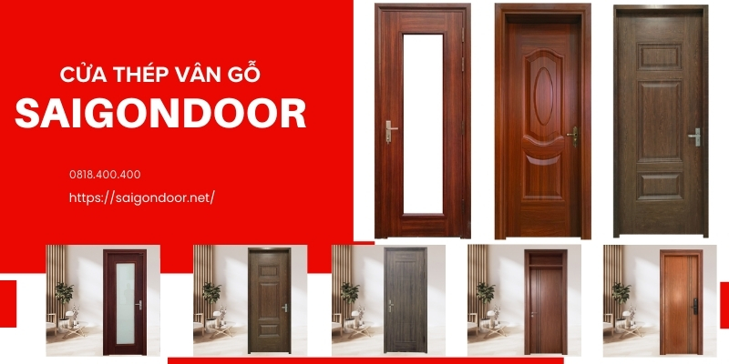 Gợi ý địa chỉ mua cửa thép vân gỗ Tiền Giang chất lượng